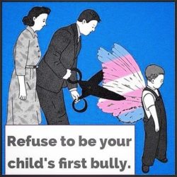 Refuse to be your child&rsquo;s first bully! #gender #genderqueer #questioning #trans #transgendered #transgender #cis #queer #gay #glbt #rainbow #parenting #inspiration #butterfly #pride #dontcliptheirwings #clippingwings #bully #harrassment #bullying
