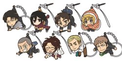 snkmerchandise:  News: Cospa Shingeki! Kyojin Chuugakkou “Pinched” Character Keychains and Cellphone Straps Original Release Date: Late November 2016Retail Price: 600 Yen each Cospa has released their next series of Shingeki no Kyojin character keychains