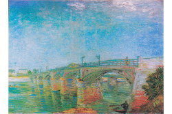 lawrenceleemagnuson:  Van Gogh Bridge across the Seine at Asnières (1887)oil on canvas 53.34 x 73.cm 
