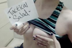 tactical-salad:  here’s a fan sign, lovey ♡  your blog’s too sweet! ( •ॢ◡-ॢ)~p3bot.tumblr.com  I want fan signs too TT.TT