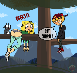 dacommissioner2k15:   The Adventures of of  Lucky Junior: Dat Carrie!!    COMMISSIONED ARTWORK done by: Mother-of-trolls/Ellissummer: http://ellissummer.tumblr.com/Concept and idea: me————————-The Adventures of of  Lucky Junior continues!!This