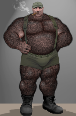 brutebysimon:  Captain Gorilla II Beast mode on. 