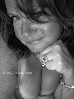 prettylilredhead:  uniquebasementtiger:  I don’t usually do black and white pics! But here’s one for you theme day @uniquebasementtiger 😘 I didn’t think it possible that my freckles could stand out any more… I was wrong 😏 💋Red The only