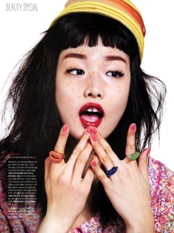 koreanmodel:  Choi Ara for Nylon Korea Apr 2013 