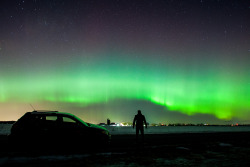 musicghost:  The Northern Lights over Ottawa last night were insane. I took these photos at 10:30pm on a concession road between Ottawa &amp; Russell.FYI: They’re supposed to be happening again tonight… so bring out your cameras and tripods and make