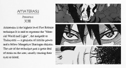 Okay so they said that Amaterasu cam cause someone&rsquo;s eyes to bleed. But I bet Sasuke&rsquo;s really strong now that he can use the amaterasu without bleeding his eyes, to burn a weapon which hurt his wife! Using such a complicated jutsu to burn