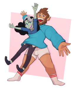 Been away from tumblr for a bit so trying to post some recent piece’s i’ve done this year, one being some good ol monster prom kids