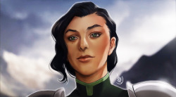 bryankonietzko:  zeldawilliams:  theboywholikesfire:  Do you accept Kuvira as your lord and savior? If not, YOU’LL BE CRUSHED. Kuvira LOK still paint over. She looks a bit like Zelda Williams.   This. Is. AWESOME! And yah, the producers and I had a