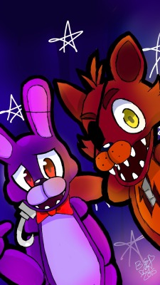 blitterglitterbop:  Foxy: SELFIE SUNDAY Bonnie: Foxy….it’s like Tues- Foxy: SHUT THE FUCK UP AND SMILE   (Holy shit so I got sketchbook pro for my phone I dunno how to feel)