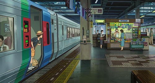 cinemamonamour:Ghibli Trains - The train to Kissakibetsu, the seaside little town of When Marnie Was There (2014)