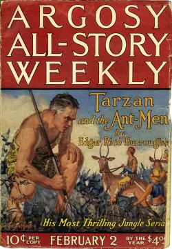 Cover art by Stockton Mulford, 1924 Edgar Rice Burroughs
