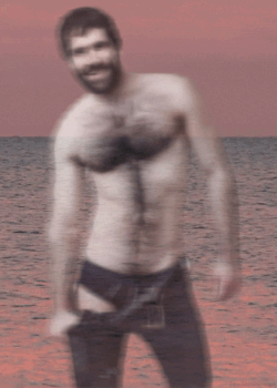 Looks like a dude from a 80s porn movie or like a flashback from a summer fling&hellip;I&rsquo;m good with either :) Original is from [here] He makes freaking awesome gifs!