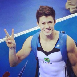 aaronfromparis:  Arthur Nory Oyakawa Mariano is a Brazilian gymnast. He’s veryyyy sexy and when he shows himself on skype, we all fall in love with him ❤️❤️❤️❤️ Absolute perfection !