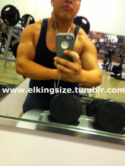 elkingsize:  At the gym