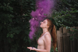 tlcrmt: Hello lovely tlcrmt! Here is my submission for BPM. What a Monday it is here. No motivation yet have to go out. But last night with these smoke bombs was so fun. Here is my favorite shot with one. It’s fun trying different things and having