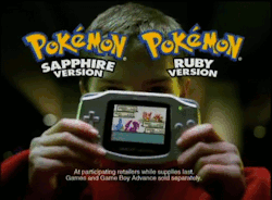 aviculor:  stevebrule:  jagged-pass:  Pokémon Ruby and Sapphire Commercial  did the guy just poison his own mudkip with his seviper  that’s because he’s not looking at the fucking screen while playing 