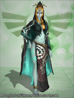 lordaardvarksfm:  So one of my friends decided to unwittingly be an asshat and get a Curvy True-Form Midna stuck in my head. I originally dismissed the idea, because her hair isn’t fully meshed and requires the cloak. which is most of her clothing.