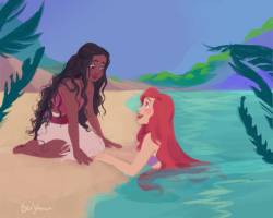 the-jackals: bevsi: adventurous ocean girls  The crossover I didn’t know I wanted 