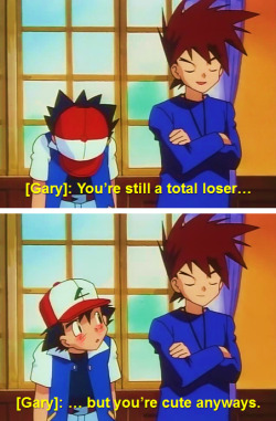 mypalletshippinglove: Gary Oak, you’re such a romantic. PS: Not my best edit (those cheeks haha) but it’s been a while since I didn’t do one of these, so here you go, hope you like it! :) 