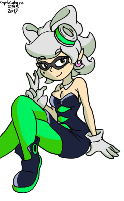 Marie from Splatoon. I’m really looking foreword to Splatoon 2 when it comes out. 
