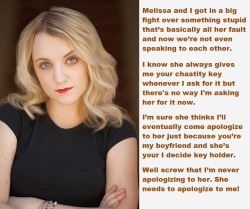 Evanna Lynch I decide caption. Story idea based on submission from anon. 