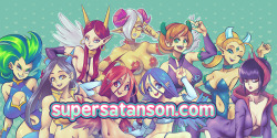 supersatansister:   I finally have a website!  A very simple one, mostly to have all my social profiles in one place, instead of copy-pasting like a dozen links everywhere. ► http://www.supersatanson.com  ◄ I’ll keep updating it with more links