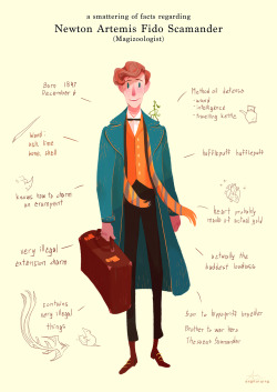 chickensaredoodling: NEWT!! Okay I had this sitting about since December. I should have shared it sooner but well. I love this movie so much it reminded me why I do what I do 