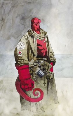 browsethestacks:    Hellboy by Mike Mignola   