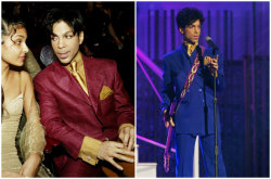 this-is-life-actually:  Prince will of course be remembered for his immeasurable contributions to music, but his mark on fashion should never be forgotten. From suits, to canes, to eyewear, fedoras and blouses — his style was fun, flashy and original.