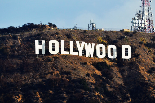 Hollywood sign, 2/26/14