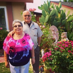 Mis padres. #madre #padres #padre #diadelasmadres #mothersday #amor #loveher #love #lovehim  (at Hacienda Pèrez-Garcia)