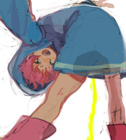 secret-omo-stuff:  I found this pic of Kumatora online (credit to original) and it was perfect to edit…sorry if this looks terrible, but…