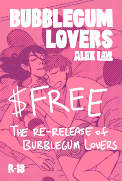 cute-blue:  GUESS WHAT: New Bubblegum Lovers comic! This time featuring both pegging and pet play. I’m also re-releasing the original Bubblegum Lovers, which is basically all webcomic posts assembled into a PDF.  *  The Pet Play comic is 21 pages and