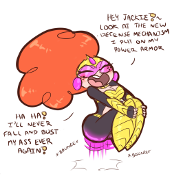 princesscallyie:    toonbuttlover said: Just letting you know. That Prinny/fall-proof-butt-suit thing you mentioned in one of your asks? …I totally support and want to see that.   Are you a super that literally gets your ass torn up while fighting your
