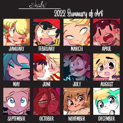 DREW MY ASS OFF THIS YEAR X_X