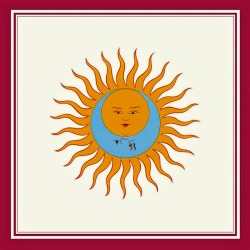 vinyl-artwork:  King Crimson - Larks’ tongues in aspic, 1973. Cover by Tantra Designs. Lark’s Tongues in Aspic 