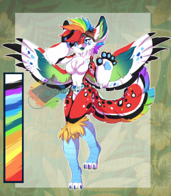 rainbowscreen:DragonBird adopt Auction CLOSEDShe is sold thank you, everyone, TwT &lt;3Gosh it was so much fun to work on that girl TwT &lt;3 I was really tempted to keep her but I already gonna get a new dragon OC soon, I just hope this girl gets a