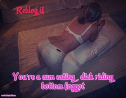 chantal-sissy:  junior3622: cd-jenny92:  betalosercuckold: I’m a total failure as a man and my destiny is to be a submissive sissy fucktoy for alpha men :)       (via TumbleOn)  What he said  Yes I am