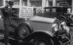 Oh, for a time machine &hellip; (photo from 1929 following The Great Crash of Wall Street)