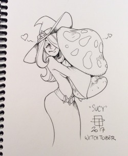 callmepo: Witchtober day 8: Sucy from Little Witch Academia.  Note: Wednesdays and weekends are my Little Witch Academia WItchtobers 