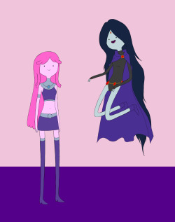 marshall-lee-and-fionna-forever:  Source Adventure Time + Teen Titans by ~RavenAnime on deviantART ravenanime.deviantart.com