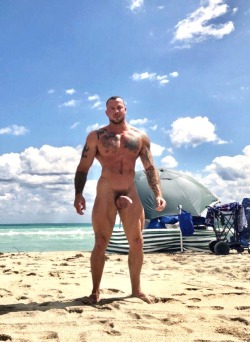 robinhorny:  aguywithoutboxers:  August 4, 2018    Camping Nude’BeachVisit my text-photo blog: ReNude Pride  🏳️‍🌈Follow robinhorny.tumblr.com right now and join more than 18.000 happy followers🏳️‍🌈