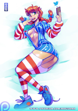 magsama:  Spent way too much time on my warmup of smug wendy cuz im way into it.Fun fact wendy was the very first lewd drawing i did years ago.My stuff  Patreon  Dakis and Zuub scrollWallscrolls