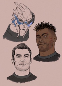 xla-hainex:Mass Effect sketches