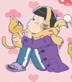 osomatsusan-garbagegirl:  This is just too pure 💜 