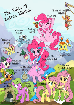 This is the poster of &ldquo;Japan PonyCon 2014 Spring&rdquo;, which will be held on May 4th, 2014 in Ohji,Tokyo! Since it is also the signing card of our Skype call Special Guest, Andrea Libman, it features all the characters of MLP-FiM that she voiced.