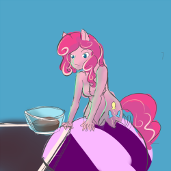 Missed the 30 min challenge again, really gotta stop jinxing myself&hellip;..  Looks like Pinkie forgot the chocolate egg filling for her Easter egg.