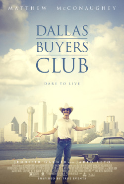 visualamor:  Dallas Buyers Club, right up there with Rush for the best movie I’ve seen all year. Mathew McConaughey and Jared Leto were incredible.  