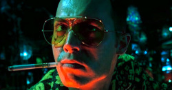 fohk:  “There was madness in any direction, at any hour. You could strike sparks anywhere. There was a fantastic universal sense that whatever we were doing was right, that we were winning” Fear and Loathing in Las Vegas (1998)Terry Gilliam