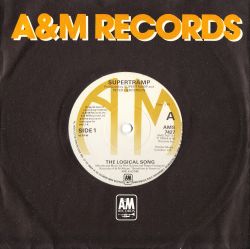 lpcoverart:  SUPERTRAMP The Logical Song 1979 UK A&amp;M RECORDS 7” VINYL SINGLE AMS 7427 http://cgi.ebay.co.uk/ws/eBayISAPI.dll?ViewItem&amp;item=141150699694